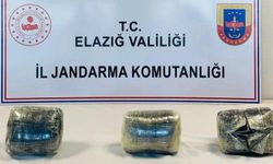 Elazığ'da 9 kilo 300 gram esrar ele geçirildi