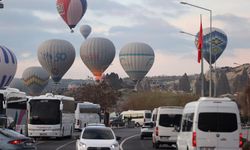 Bayram tatilinde Kapadokya'ya yoğun ilgi