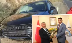 Kaş'ta göreve başlayan başkan Erol Demirhan, eve dönerken kaza geçirdi