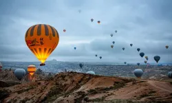 Kapadokya'da bayram tatili yoğunluğu