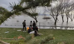 Ardahan'da Kura Nehri taştı