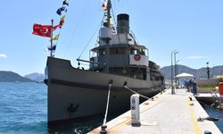 TCG Nusret Müze Gemisi Marmaris'te