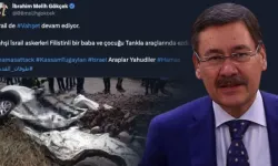 Melih Gökçek'ten 'teşekkürler İsrail' paylaşımı