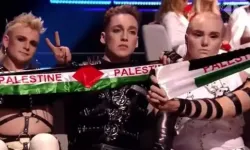 Eurovision’da Filistin protestosu! Harekete geçtiler