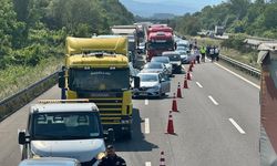 Anadolu Otoyolu'nda kaza ulaşımı aksattı