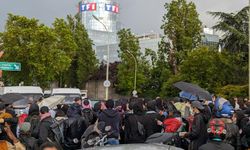 Fransa'da Filistin destekçileri, Netanyahu ile röportaj yapan Fransız kanalını protesto etti