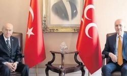 Meclis Başkanı Kurtulmuş, Devlet Bahçeli ile bir araya geldi