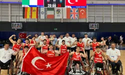 23 Yaş Altı Tekerlekli Sandalye Basketbol Milli Takımı, Avrupa üçüncüsü!