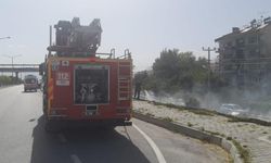 Yangına müdahale etmeye çalışırken kalp krizi geçiren kişi öldü