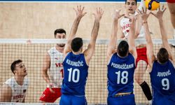 A Milli Erkek Voleybol Takımı, Sırbistan'a yenildi