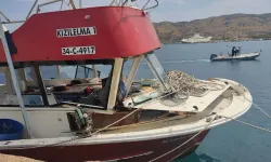 Yunan Sahil Güvenlik botu, Türk balıkçı teknesine çarptı