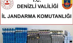 Denizli’de 200 karton kaçak sigara ele geçirildi