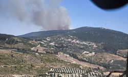 Manisa Soma'da orman yangını! Yangına müdahale devam ediyor