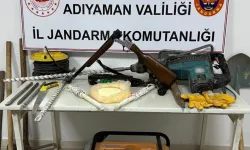 Adıyaman'da izinsiz kazı: 7 kişi gözaltına alındı