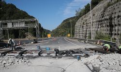 Bolu Dağı Tüneli'nde "heyelan" önlemi