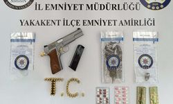 Yakakent ilçesinde uyuşturucu ve ruhsatsız silah ele geçirildi