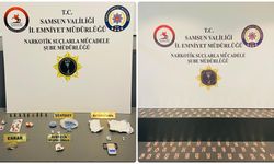 Samsun’da uyuşturucuyla yakalanan 2 kişi gözaltına alındı