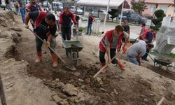 Antik kentte kazı çalışmalarına devam