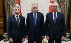 Cumhurbaşkanı Erdoğan, Laszlo Köver'i kabul etti