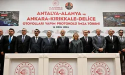 İki yeni otoyol projesi için imzalar atıldı