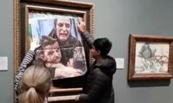 İsrail'i lanetleyen aktivistler İngiltere’de Picasso tablosunu hedef aldı