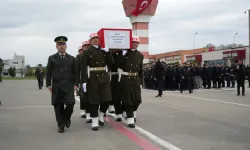 Pençe-Kaplan Operasyonu bölgesi şehidi Kander Babür'ün naaşı Samsun'a getirildi