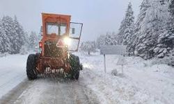 Kastamonu'da sürücüler kara hazırlıksız yakalandı