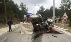 Okula gitmek için traktöre binen öğrenciler ölümden döndü