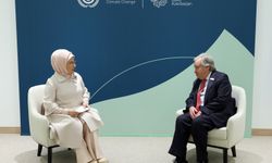 Emine Erdoğan, COP29'da BM Genel Sekreteri Guterres ile bir araya geldi