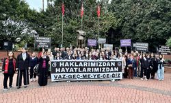 Hatay'da kadına yönelik şiddete karşı farkındalık yürüyüşü yapıldı