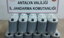 Antalya’da 6 bin litre sahte zeytinyağı ele geçirildi