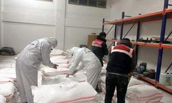 Bitlis’te bebek pudrasına karıştırılmış 250 kilo metamfetamin ele geçirildi