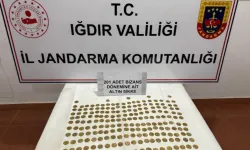 Iğdır'da 201 Bizans sikkesi yakalandı