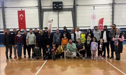 Çaycuma'da Badminton turnuvası düzenlendi