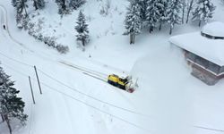 Ordu'da bir gecede yaklaşık 2 bin kilometre yol ulaşıma açıldı