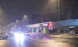 Ankara’da kar yağışı gece boyu devam etti