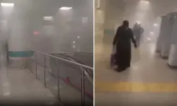 İstanbul'da Hacıosman metrosunda yangın çıktı istasyon kapatıldı!