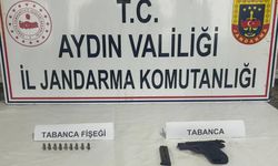 Aydın'da 12 adet ruhsatsız tabanca geçirildi