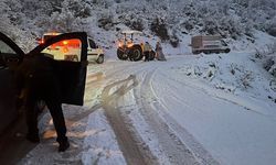 Siirt'te kar yağışı etkili oldu