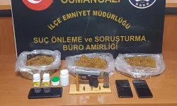 Bursa'da uyuşturucu ticareti yapan şüpheli evinde yakalandı