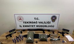 Çorlu'da uyuşturucu ve kaçakçılık operasyonuna 2 tutuklama