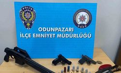 Denetim yapan polislere uzun namlulu tüfekle karşılık veren şahsın da aralarında  bulunduğu 7 şüpheli yakalandı