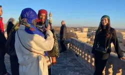 Mardin Midyat'ta turist yoğunluğu