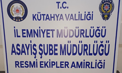 Kütahya'da 22 yaşındaki bayanın üzerinde narkotik madde ele geçirildi