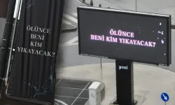 Görenlerin dikkatini çekiyordu! "Ölünce beni kim yıkayacak?" afişinin sırrı çözüldü