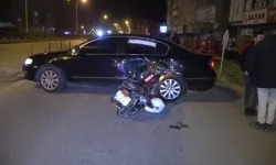 Samsun'da otomobil ile motosiklet çarpıştı: 2 yaralı