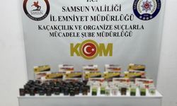 Samsun'da 15 bin 200 adet kaçak makaron ele geçirildi