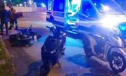 Zonguldak'ta trafik kazasında motosiklet sürücüsü yaralandı