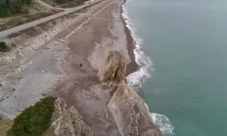 Sinop'ta deniz çekildi: En son 1976'da yaşandı