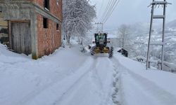 Trabzon'da 168 mahalle yolu kar nedeniyle ulaşıma kapandı